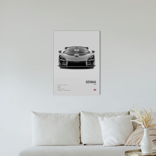 McLaren Senna Concept Poster