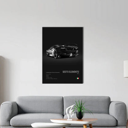 Lamborghini Sesto Elemento Concept Poster