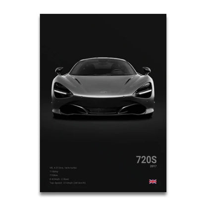 McLaren 720S Concept Poster