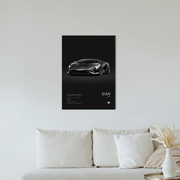 Lamborghini Sián Concept Poster