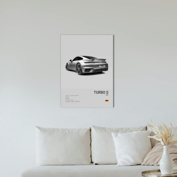 Porsche 911 Turbo S Concept Poster