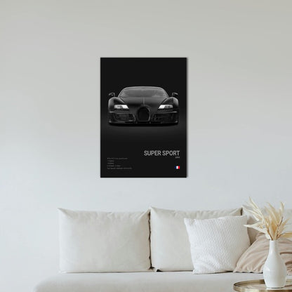 Bugatti Veyron Super Sport Concept Poster