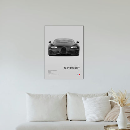 Bugatti Veyron Super Sport Concept Poster