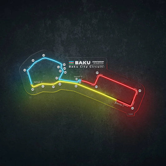 Baku LED Race Track