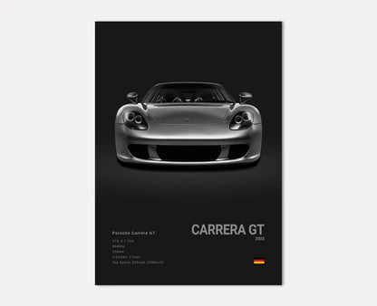 Porsche Carrera GT Concept Poster