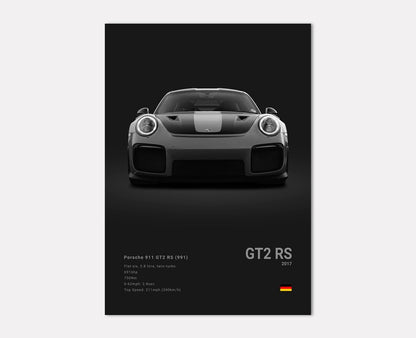 Porsche GT2 RS Concept Poster