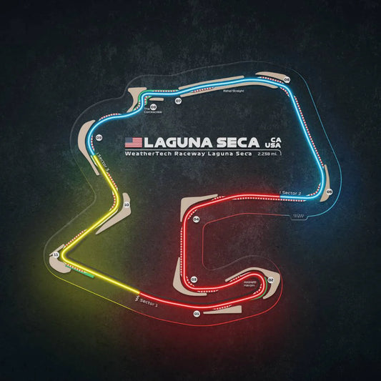 Laguna Seca LED Race Track