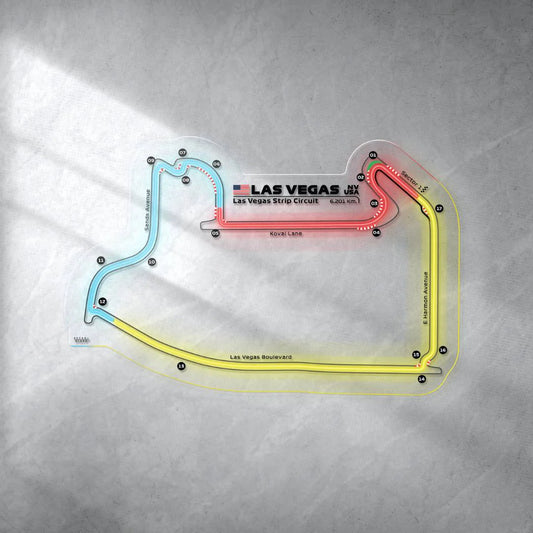 Las Vegas LED Race Track