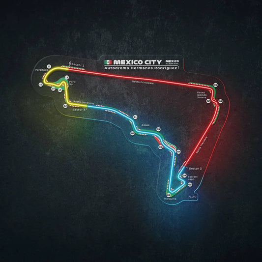 Mexico City LED Race Track