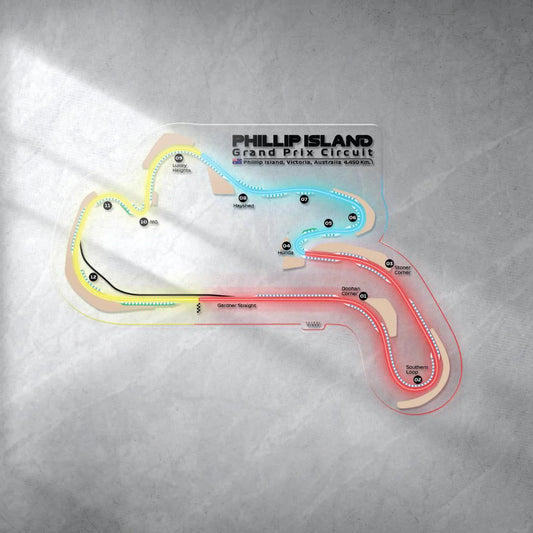 Phillip Island LED Race Track