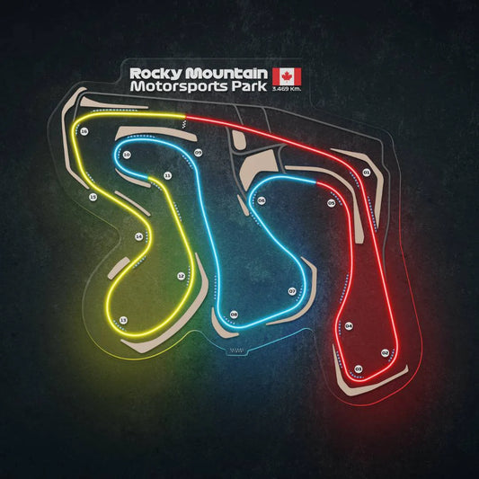Rocky Mountain LED Race Track