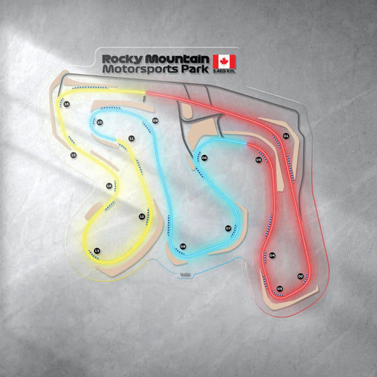 Rocky Mountain LED Race Track