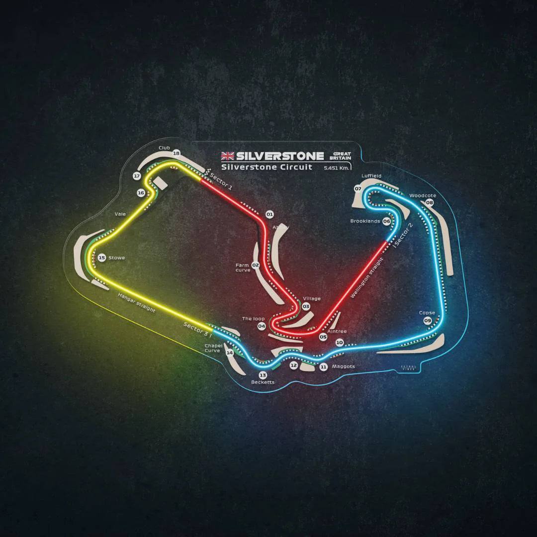 Silverstone LED Race Track
