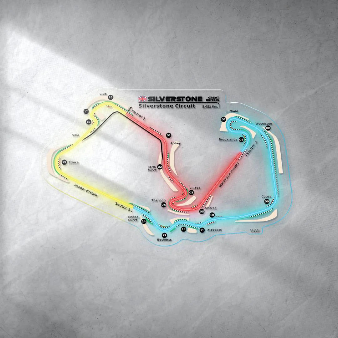 Silverstone LED Race Track
