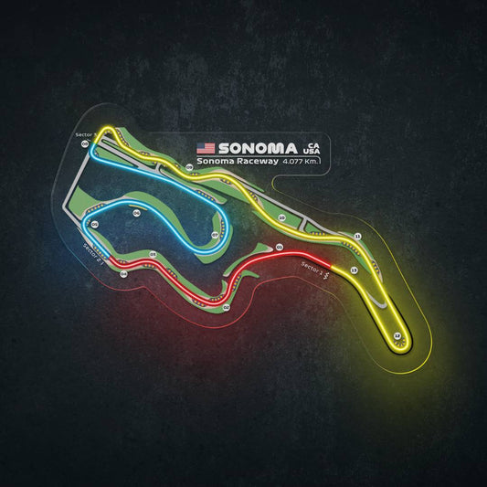 Sonoma LED Race Track