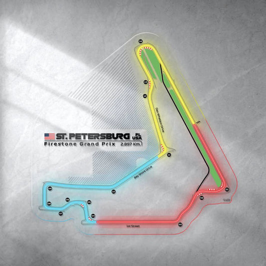 St. Petersburg LED Race Track