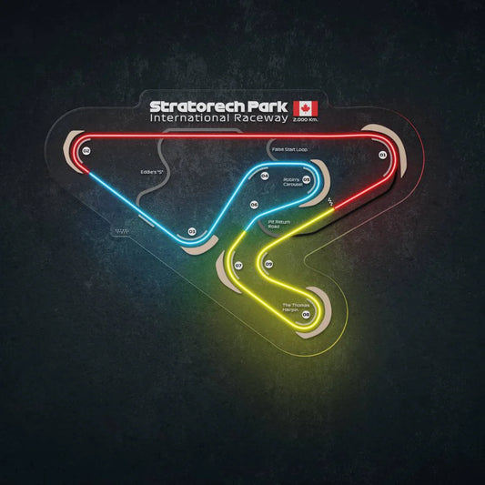 Stratotech Park LED Race Track